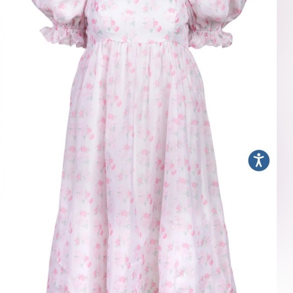 JessaKae Medium Floral pink dress. Ballet, fully lined - Picture 11 of 11